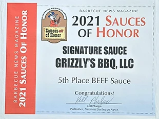Award Certificate
